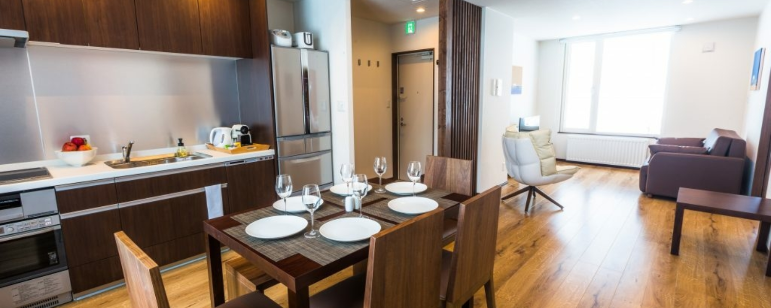 DINNING KITCHEN 2 BED LOFT STUDIO
